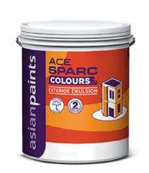 Orange Acrylic Emulsion Paints 1 L_0