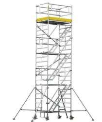 MSAFE 10.4 m Roller mounted Stairway Type Scaffolding Tower 1800 x 1350 mm 200 kg_0