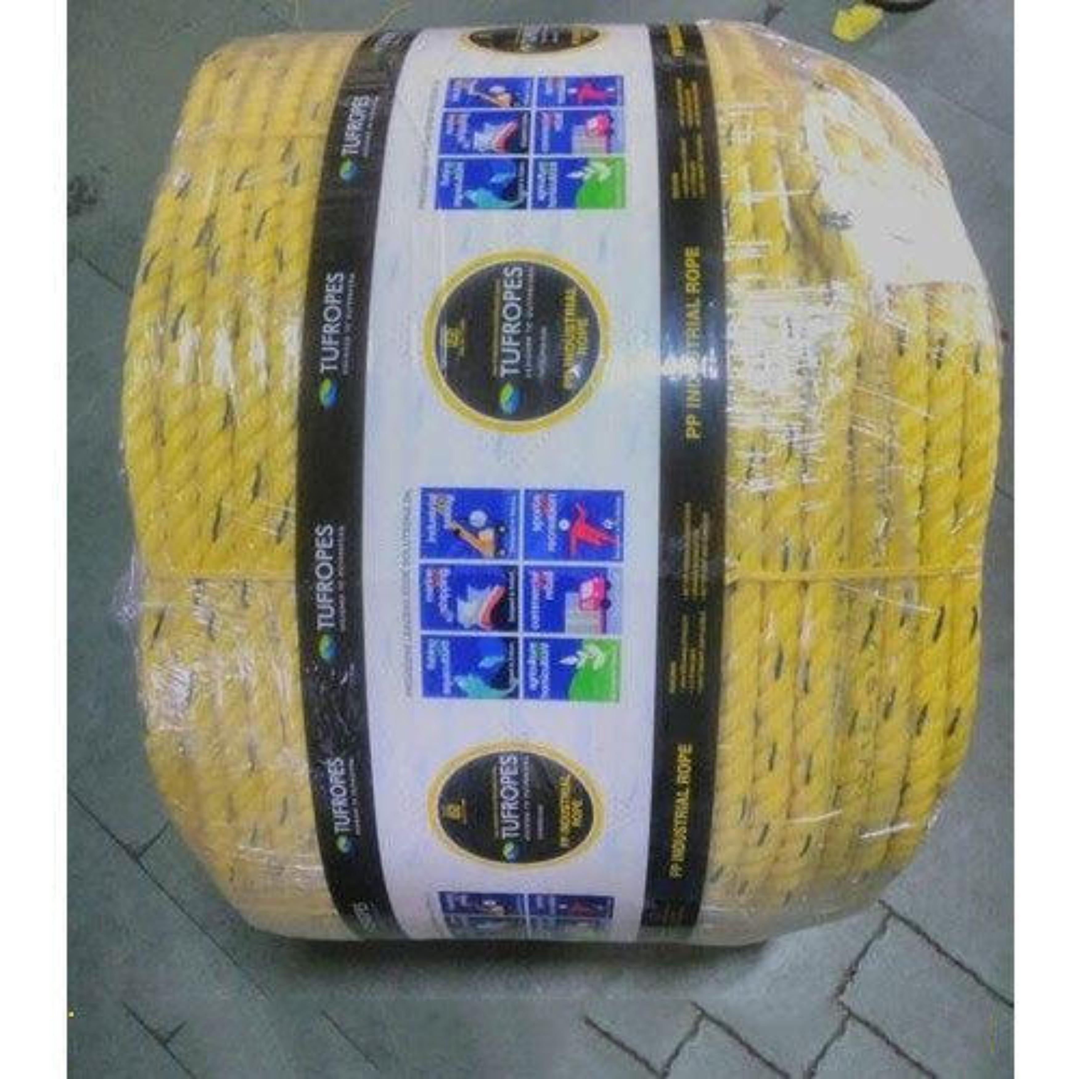 TUFROPES Polypropylene Braided 12 - 62 mm Ropes Yellow_1