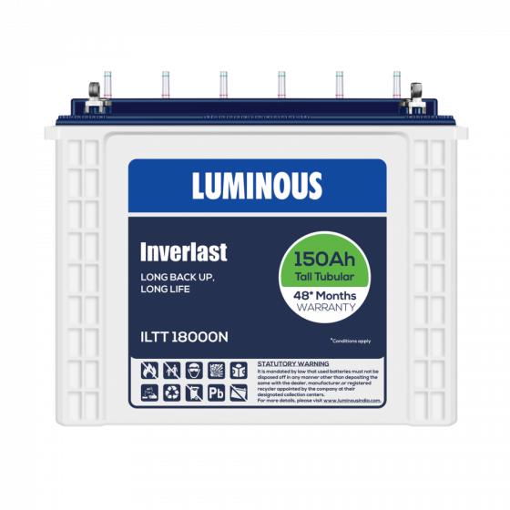 Luminous 12 volt battery outlet price