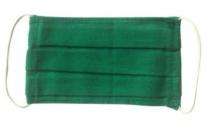 Face Cotton Nose Masks M Green_0