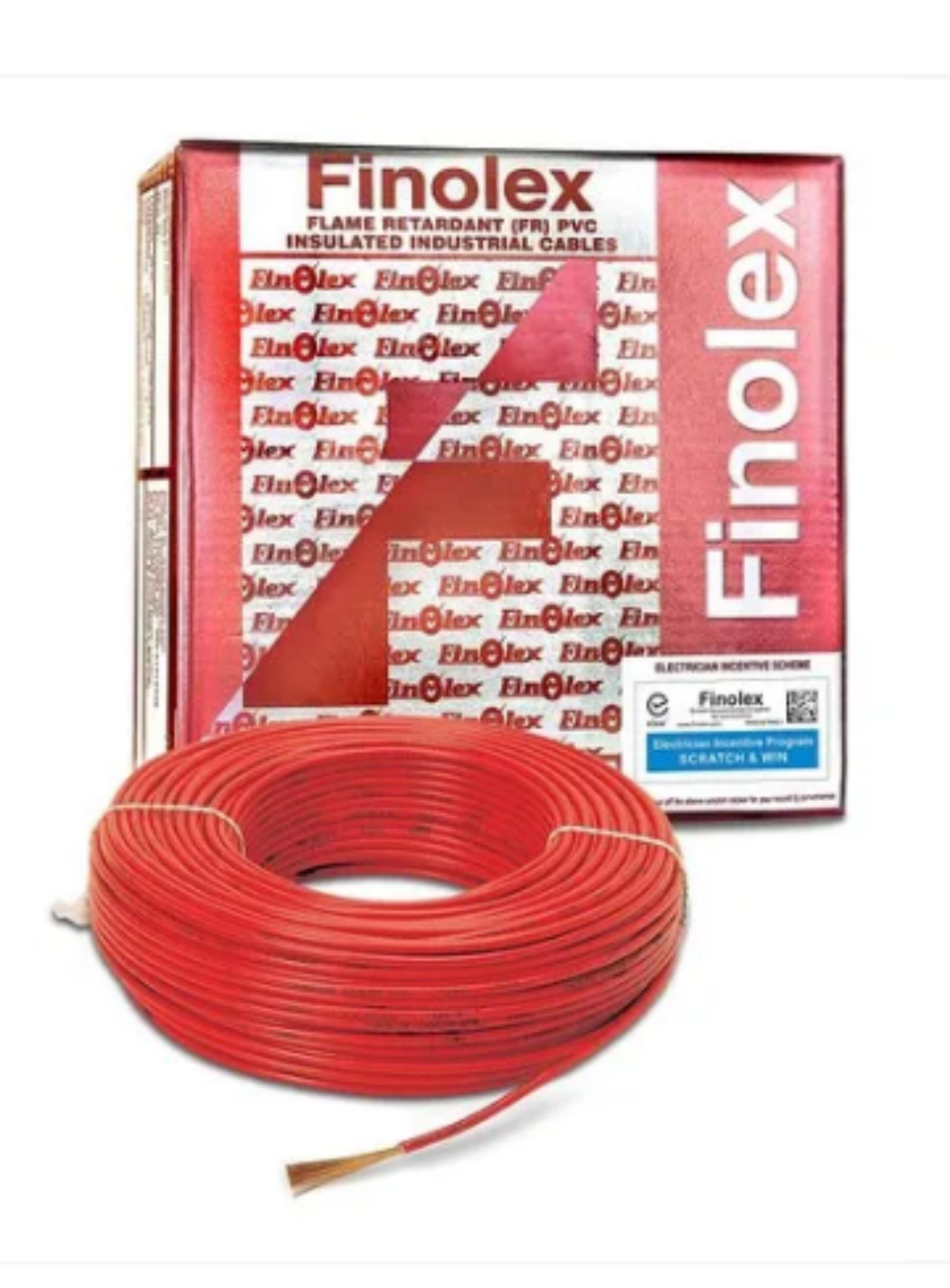 Finolex 1 Core 1.5 sqmm Industrial Flexible Cables Copper 450 V_0