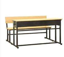 Wooden, MS 3 Seater Student Bench Desk_0
