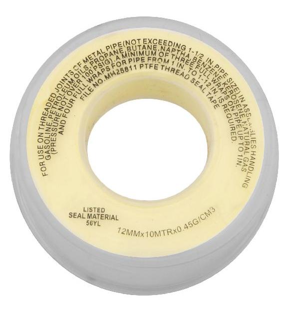 12 mm W x 0.1 mm thick 10 m Teflon Tape_0