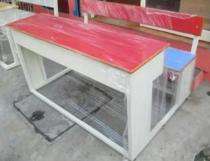 Wooden, MS 3 Seater Student Bench Desk_0