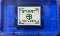 Medical 210 x 100 x 40 mm Blue First Aid Box_0