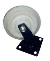 300 mm Rubber And Mild Steel Swivel Caster Wheel 500 kg_0