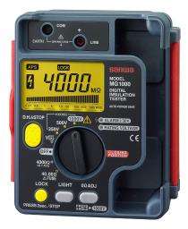 Sanwa MG1000 4000Ω(Buzzer and ALARM indicat Insulation Tester 600V_0