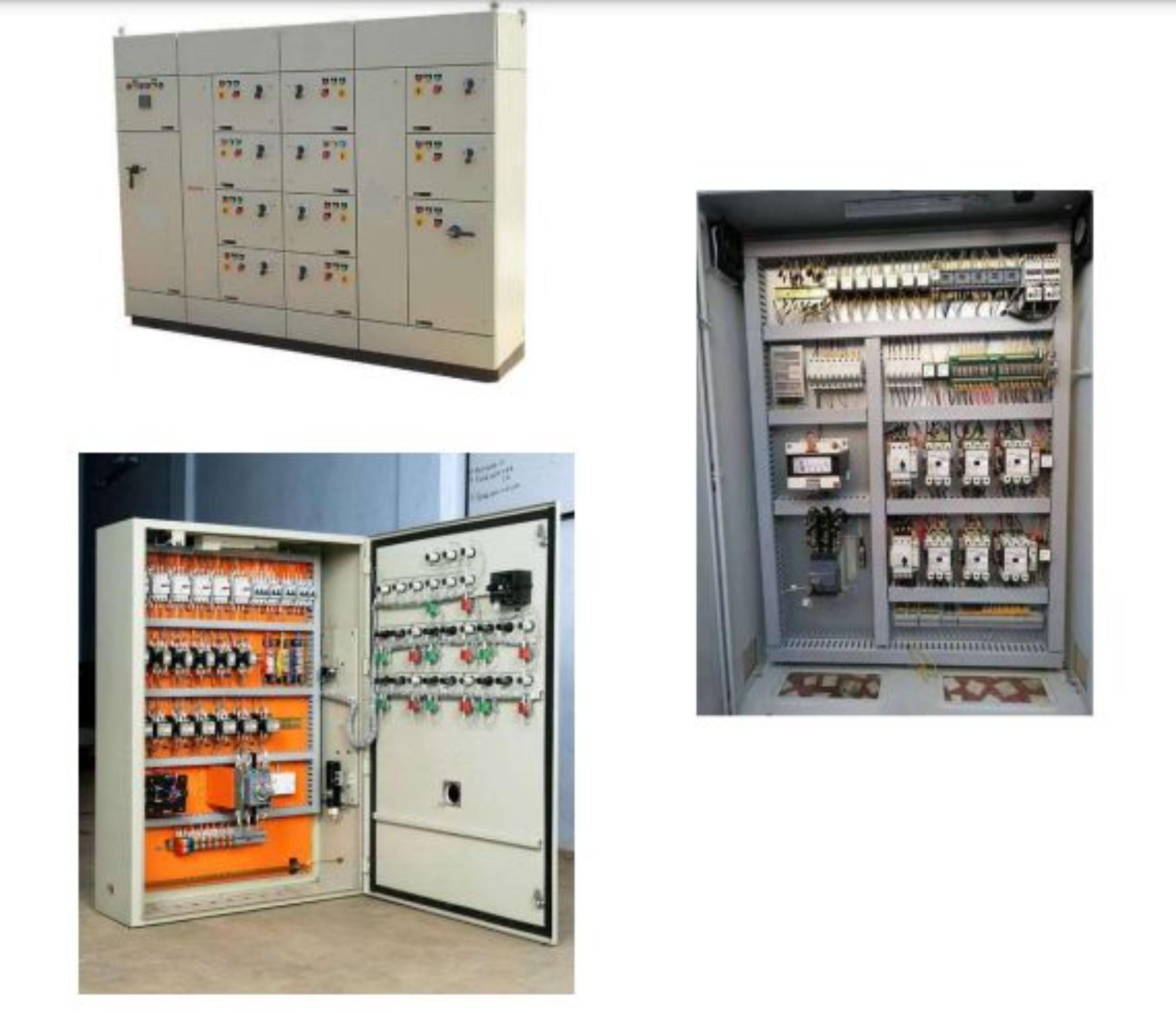 Sheet Metal Single Phase Power Control Panel 400 A_1