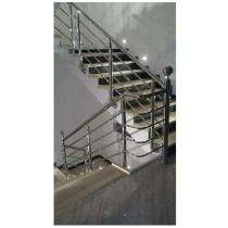NEW STAR ENGINEERS Stainless Steel Handrail Polished 10 ft_0