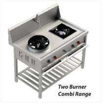 T-35-G9 Two Burner Commercial Gas Stove Stainless Steel Silver_0