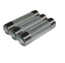 Galvanized Iron Pipe Nipples 0.5 inch 150 mm_0