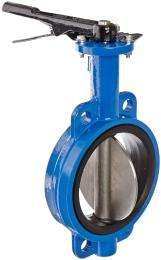 JDM 50 - 600 mm Manual CI Butterfly Valves Insertion between Flanges_0
