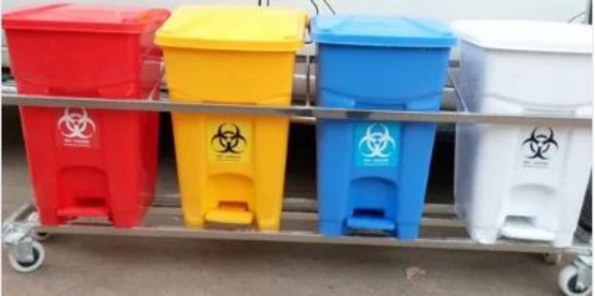 GREEN REVOLUTION Closed Bins Multiple Colours 22 L Plastic_1