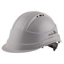 Karam Polypropylene Copolymer Apex Grey Air Ventilated Safety Helmets PN541_0