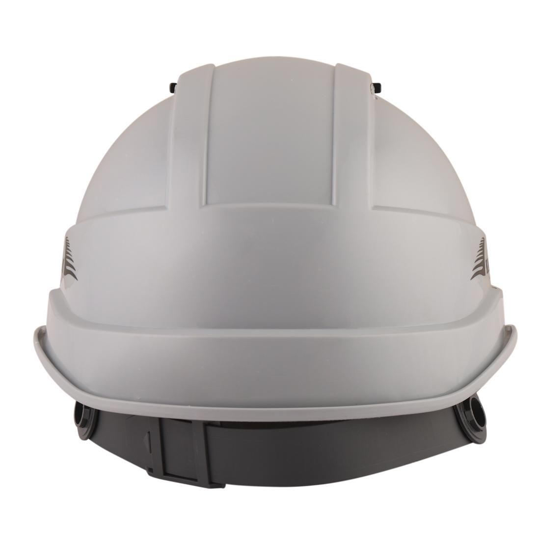 Karam Polyethylene Apex Grey Air Ventilated Safety Helmets PN545_1