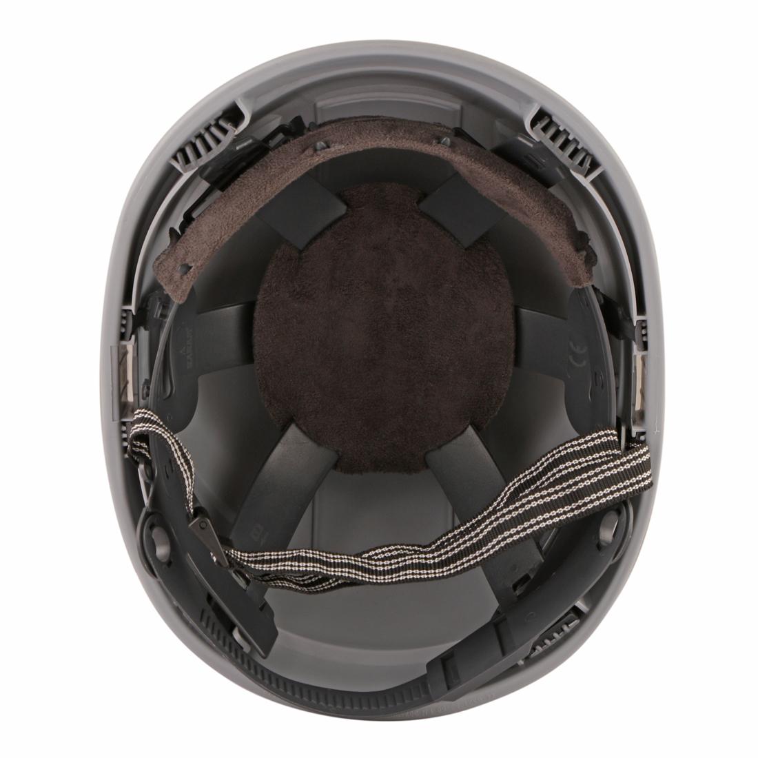 Karam Polyethylene Apex Grey Air Ventilated Safety Helmets PN545_4