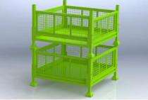 Collapsible Wire Mesh Bins Super Market_0