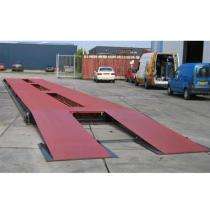 Modern Mild Steel Portable Weighbridge Weighing System 150 ton_0