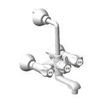 APL APOLLO ABS Taps Plastic Finish Continental Wall Mixture_0