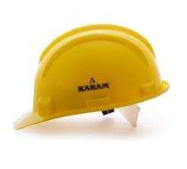 Karam PVC Yellow Pin Lock Safety Helmets PN501_0