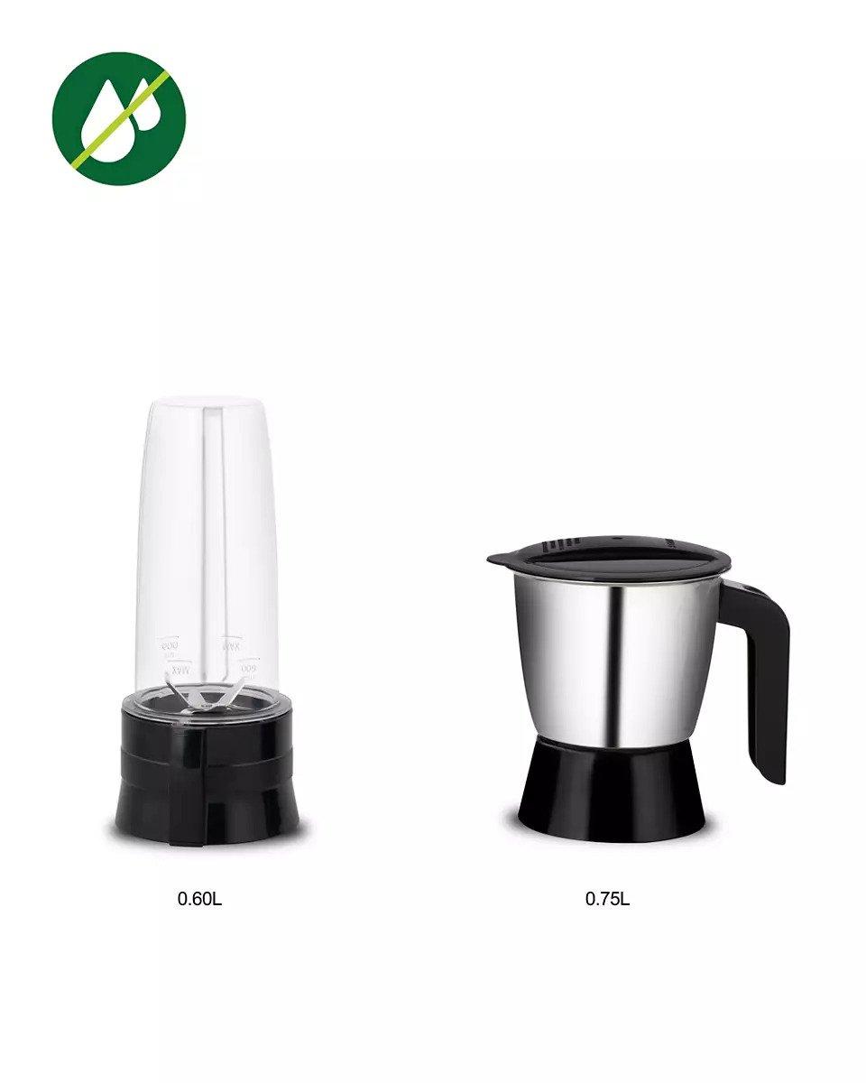 PHILIPS HL7579/00 Mixer Grinder 600 W 3 Jar Carbon Black and Cashmere Grey_1