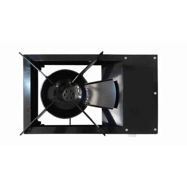 Agneekaa Mild Steel 1 Burner Biomass Stove 23 x 14 x 9 inch Black_1