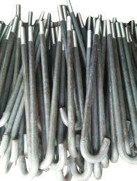 M5 - M50 Mild Steel Foundation Bolts J Shape 1000 mm_0