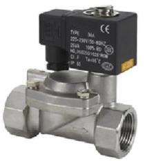 Stainless Steel DN 15 - DN 50 Piston Type Solenoid Valves_0