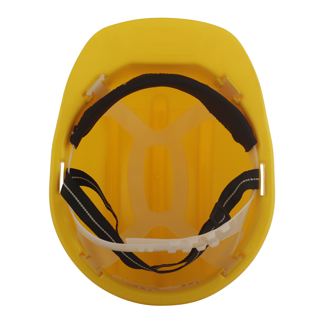 Karam Polymer Yellow Air Ventilated Safety Helmets PN501(YELLOW)_4