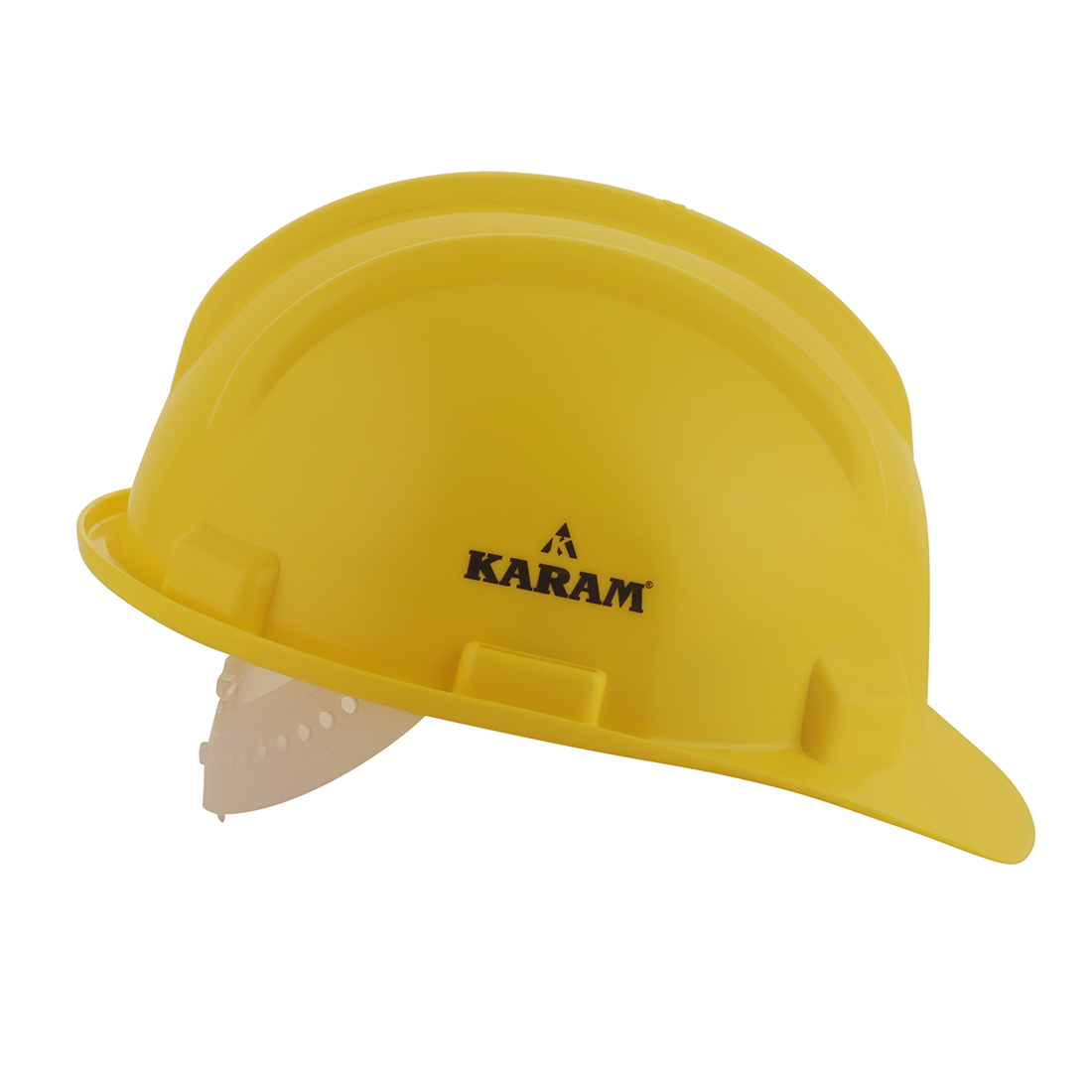 Karam Polymer Yellow Air Ventilated Safety Helmets PN501(YELLOW)_2
