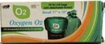 Plastic Biodegradable Garbage Bags 30 L 55 micron Green_0