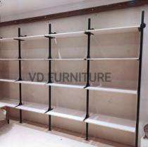 VD Furniture Mild Steel Angle Frame Industrial Racks 5 ft_0