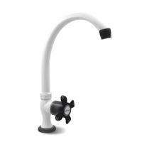 APL Apollo ABS Taps Plastic Finish Flora Swan Neck (T/M)_0