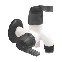 APL APOLLO ABS Taps Plastic Finish Edge 2Way Bib Cock With Flange_0