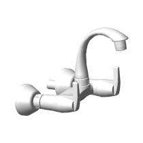APL APOLLO ABS Taps Plastic Finish Quadro Sink Mixture_0