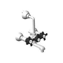 APL Apollo ABS Taps Plastic Finish Flora Wall Mixture_0