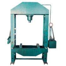 15 - 100 ton Power Operated 450 mm H Frame Hydraulic Press 500 x 1000 mm_0