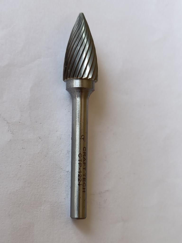 BHAGYA TOOLS 3 mm Conical Rotary Burr BH0303 13 mm_1