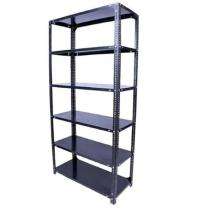 Mild Steel Slotted Angle Industrial Racks 6 ft 4 x 1 ft_0