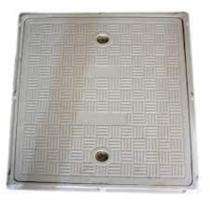 Shosha Chamber Manhole Cover FRP Epoxy Painted 10 x 10 inch_0