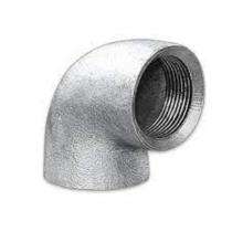 Reliable 90 deg 15 NB Silver Galvanized Iron Pipe Elbow_0