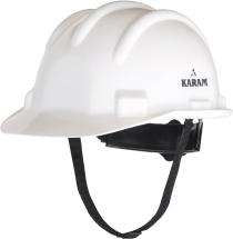 Karam ABS White Fusion Safety Helmets PN521_0