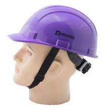 HEAPRO HDPE Purple Ratchet Safety Helmets HR - 001_0