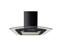 GLEN CH6070JUBL60BFLTW Black Wall Mounted Chimney 1000 CMH_0