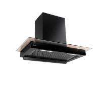 GLEN CH6062BLAC90 Black Wall Mounted Chimney 1200 CMH_0