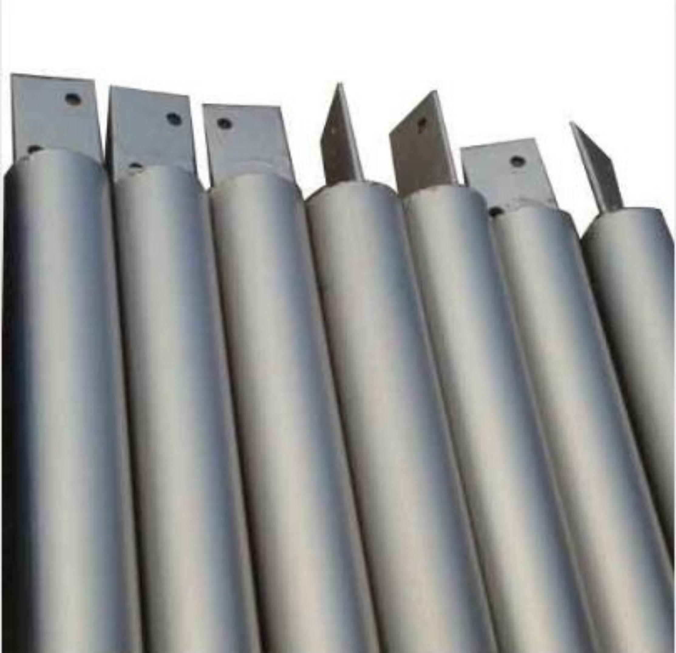 SS Earthing Strip in Pipe Galvanized Iron 3 m Earthing Electrodes_2