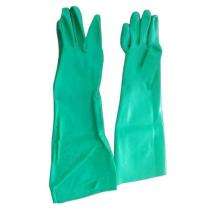 Elbow Length Nitrile Safety Gloves Free Size_0