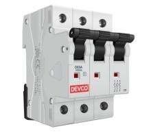 DEVCO Three Pole 25 A C Curve MCB_0