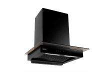 GLEN CH6062BLAC60 Black Wall Mounted Chimney 1200 CMH_0